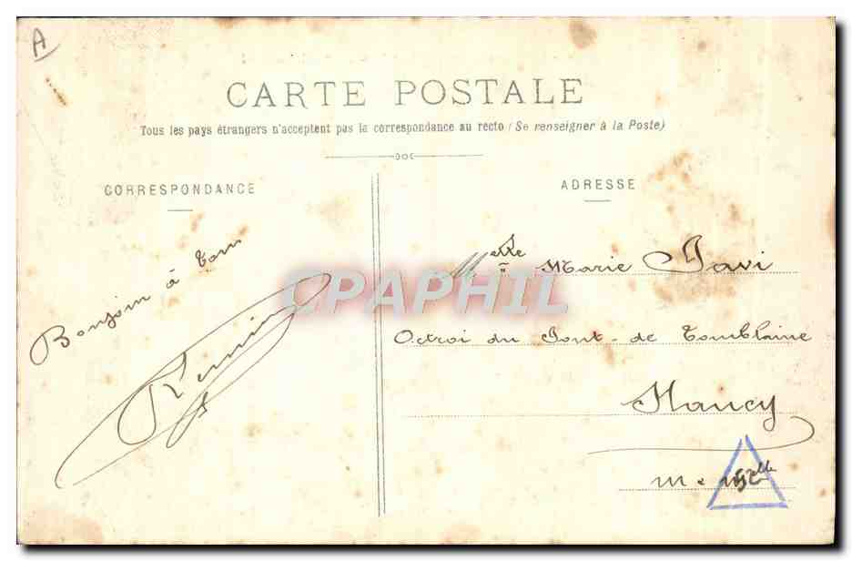 L'Artillerie montée et les Obstacles - Sortie du Fossé — Librairie Militaire Guérin, Mourmelon — Rückseite