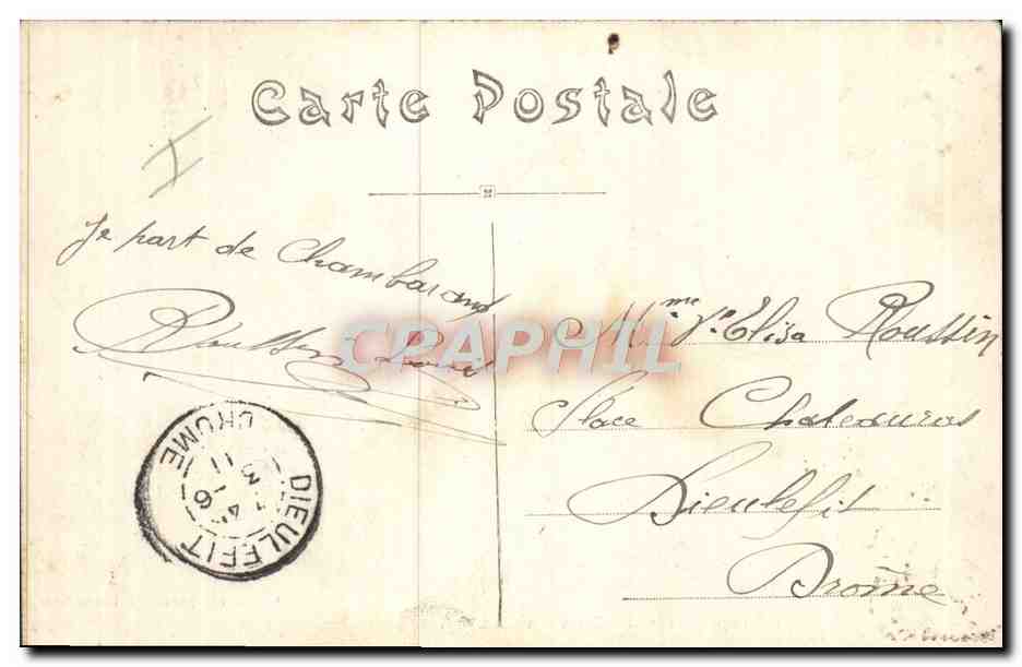 Champ de Tir de CHAMBARAN (Isère) — Pendant le Tir — L. Charvat phot.-edit Grand-Serre — Reverso