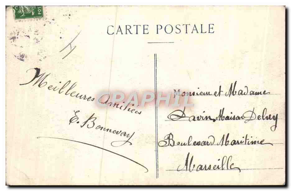CPA Militaria La Valbonne Vue generale des tentes — Rückseite