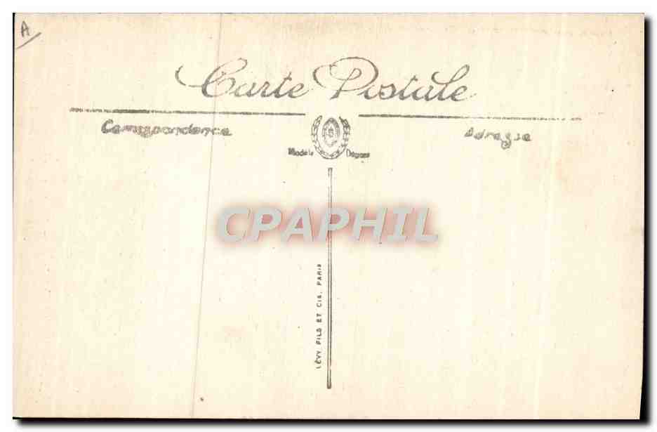 Artillerie française — Un juin record — Lévy fils et Cie, Paris — Verso
