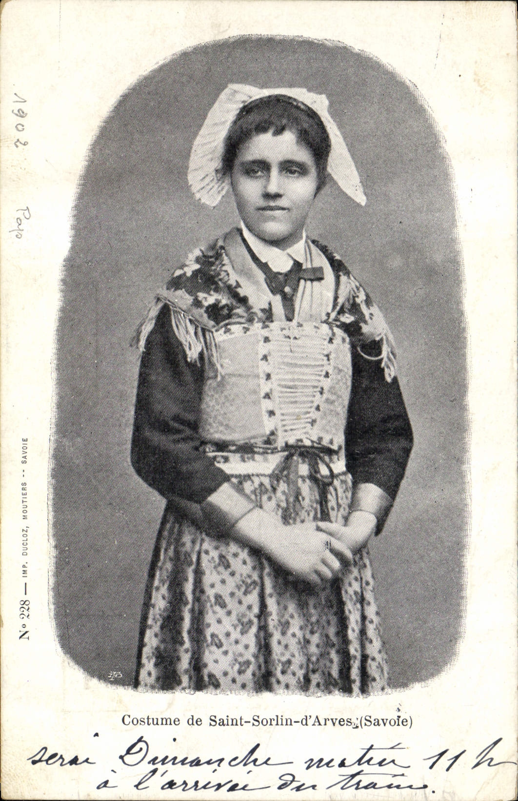 CPA Folklore Saint Sorlin d'Arves Savoie 