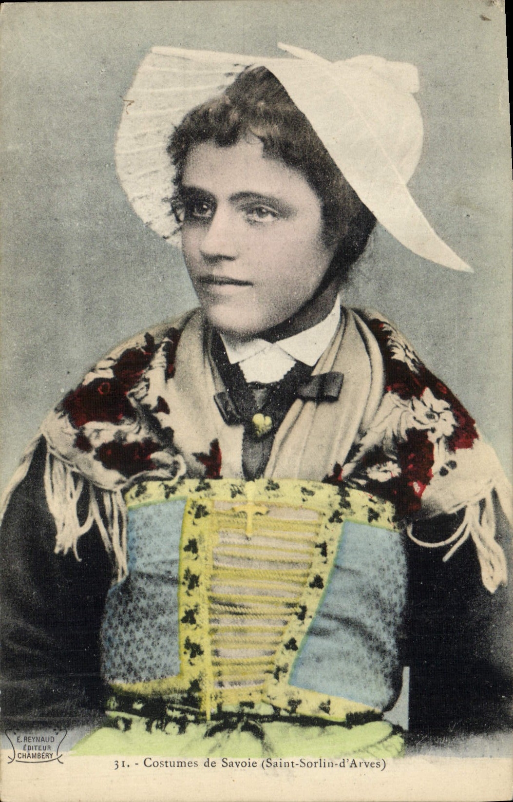 CPA Folklore Savoie Saint Sorlin d'Arves
