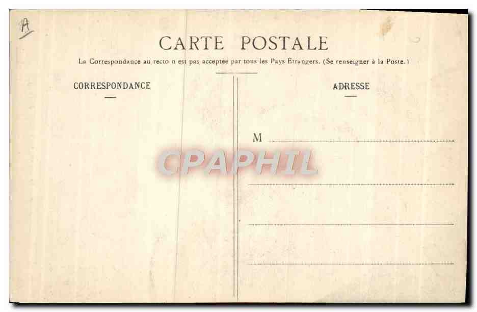 CPA Folklore Savoie Saint Sorlin d'Arves — Verso