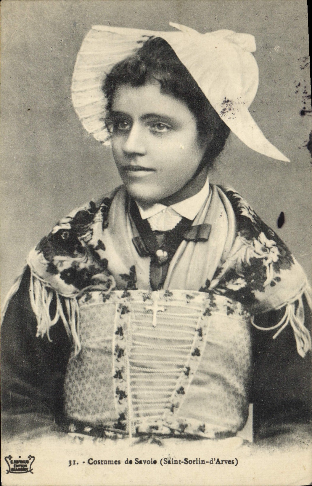 CPA Folklore Savoie Saint Sorlin d'Arves