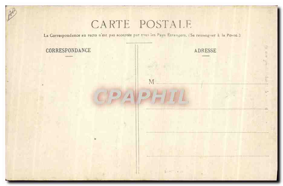 CPA Folklore Savoie Montaimont  — Verso