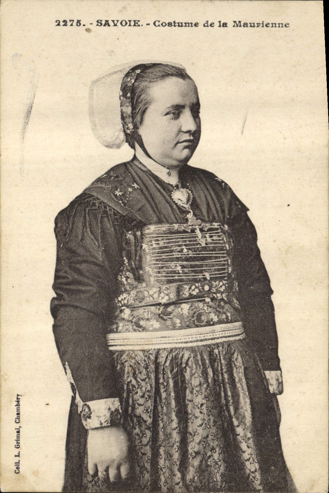 CPA Folklore Savoie Maurienne