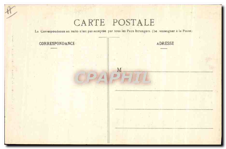 CPA Folklore Savoie Saint Sorlin d'Arves  — Verso