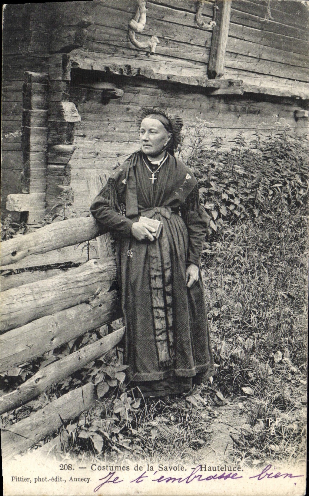 CPA Folklore Savoie Hauteluce
