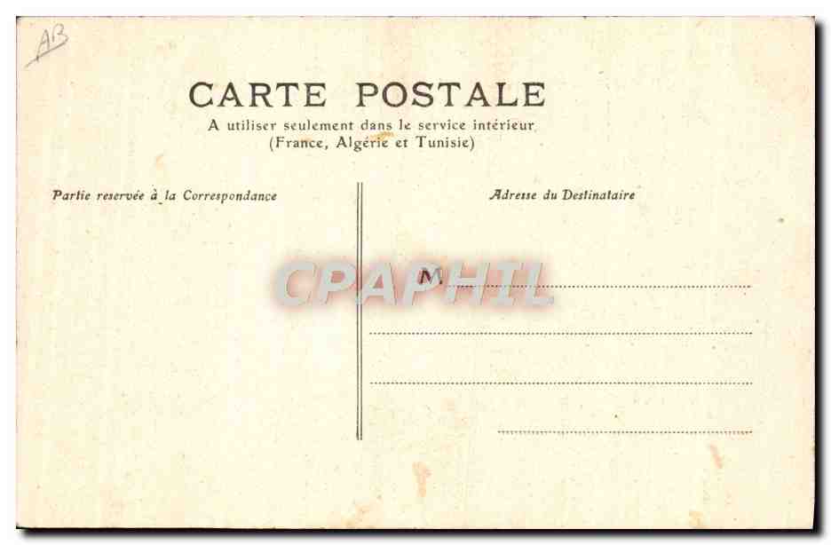 CPA Folklore Savoie Valmeinier — Verso