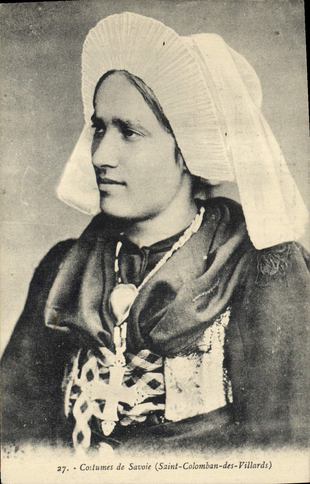 CPA Folklore Savoie Saint Colomban des Villards 