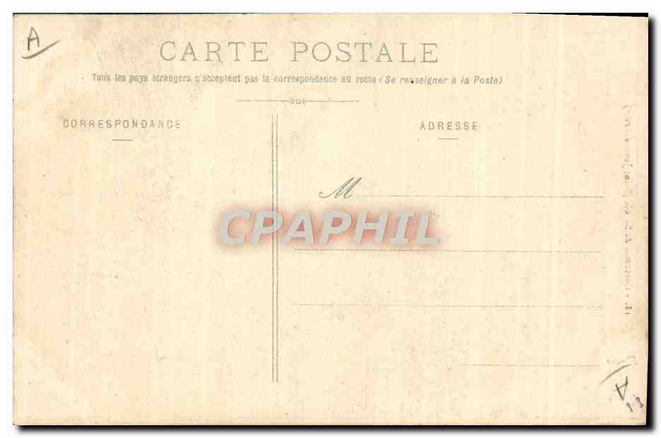 CPA Folklore Savoie Saint Jean d'Arves — Verso