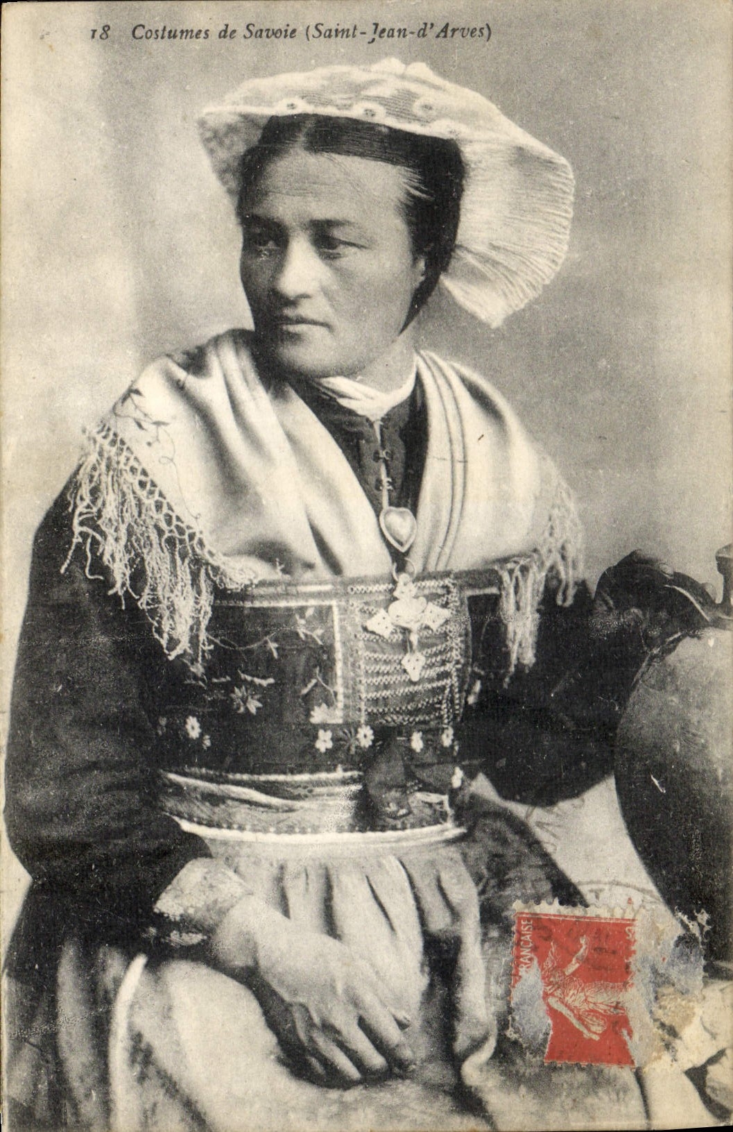 CPA Folklore Savoie Saint Jean d'Arves
