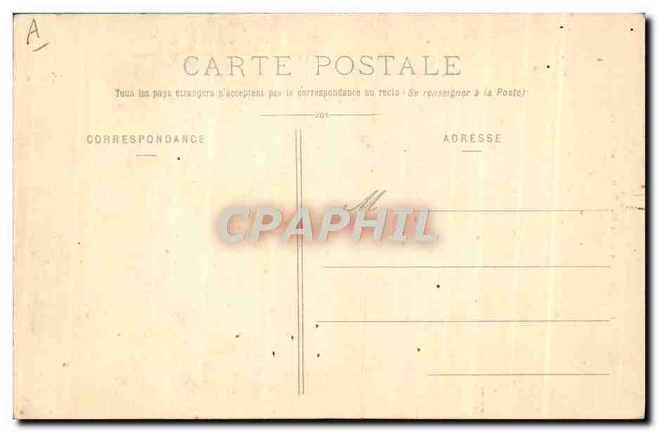 CPA Folklore Savoie Saint Jean d'Arves — Verso