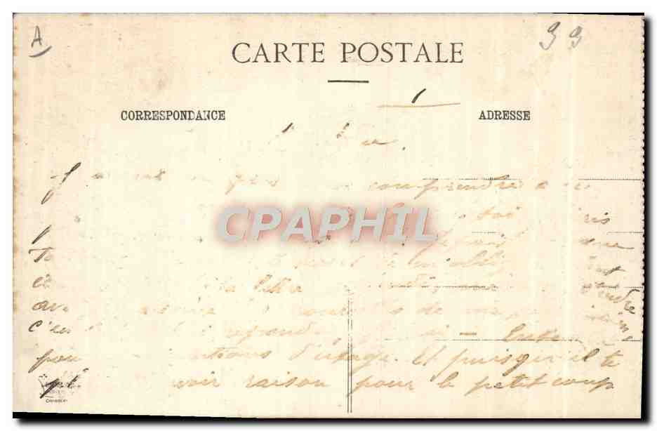 CPA Folklore Savoie Maurienne  — Verso