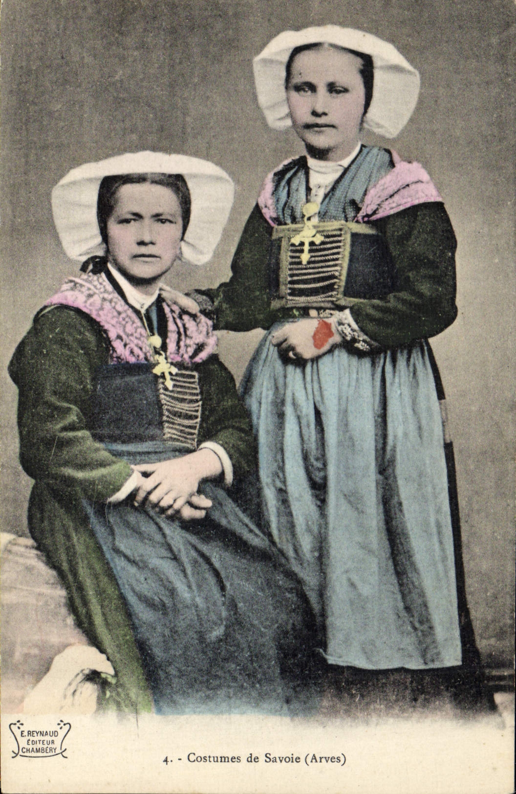 CPA Folklore Savoie Arves