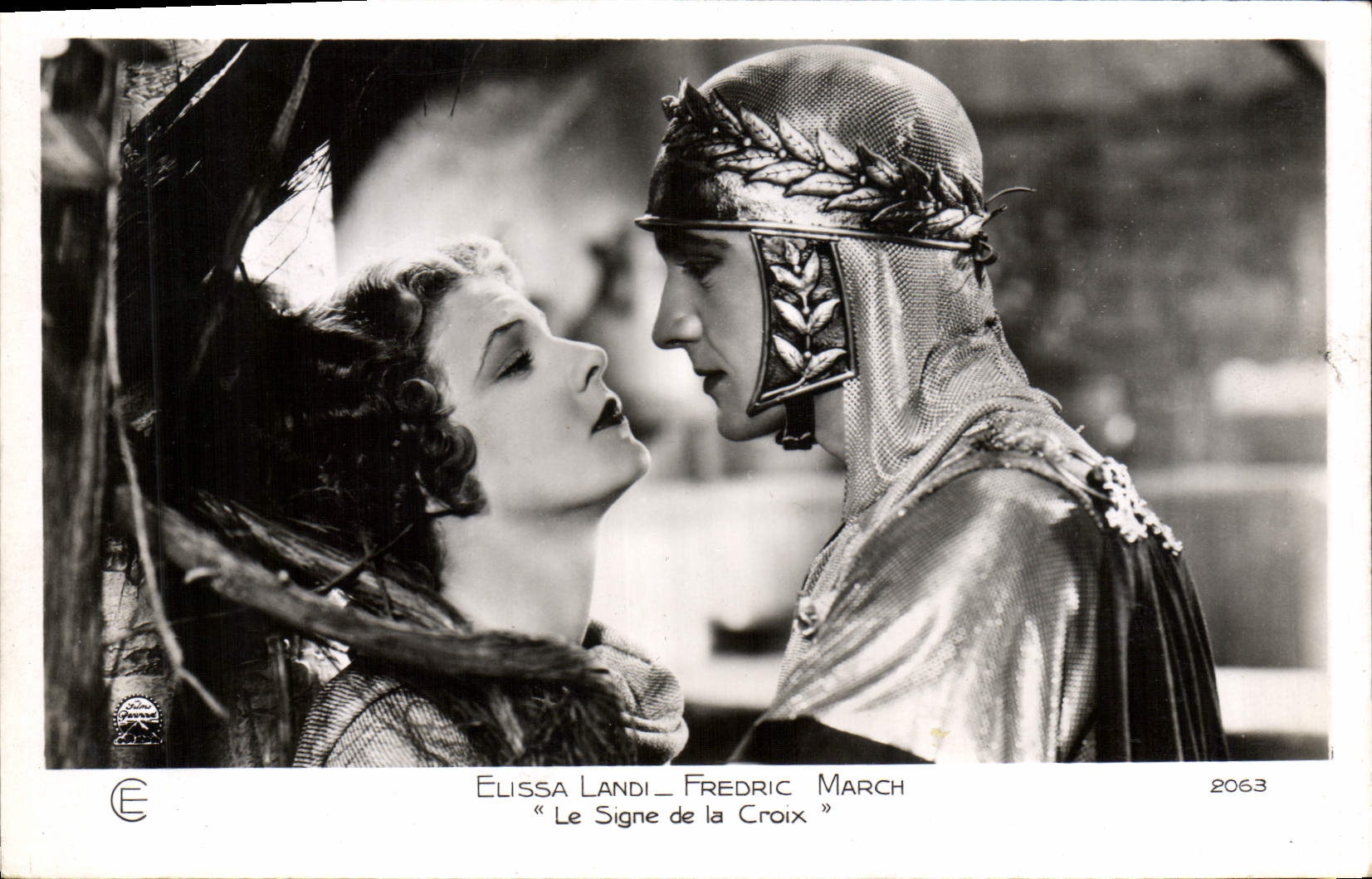 CPM Cinema Elissa Landi Fredric March Le Signe de la Croix