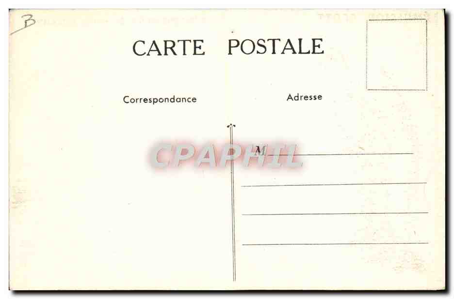 Département de Seine-et-Marne — carte publicitaire pour Emulsion Scott — éditeur Collection Scott — Verso