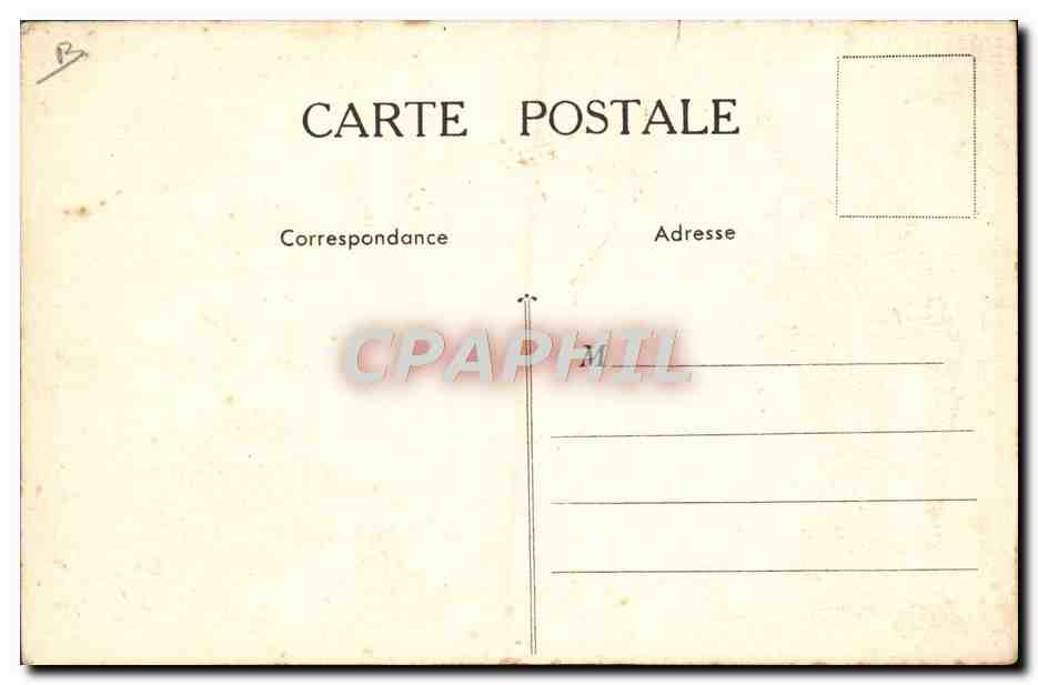 Département de la Vienne — carte publicitaire pour l'émulsion Scott — éditeur : France-Corse-Algérie — Verso