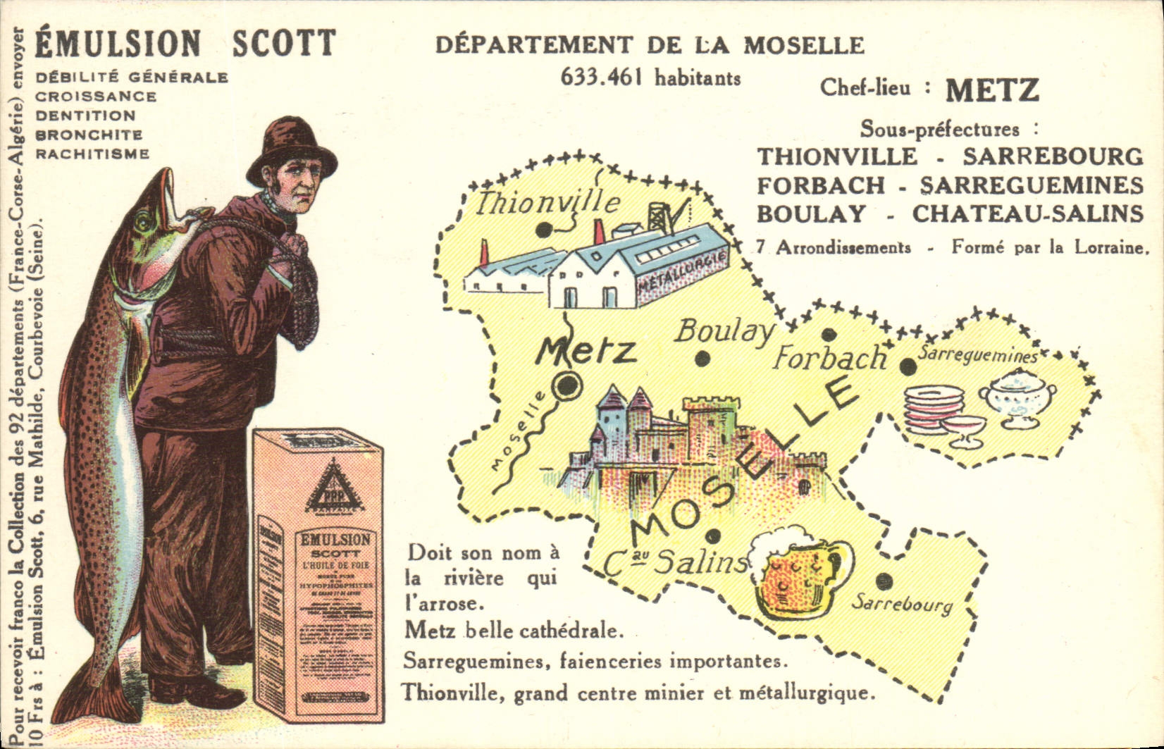Département de la Moselle — Metz — Émulsion Scott