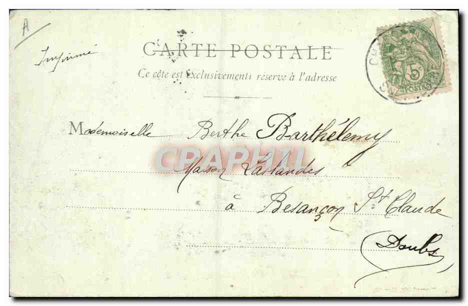 CPA Potier Poterie Charolles L'hopital et la faiencerie — Rückseite