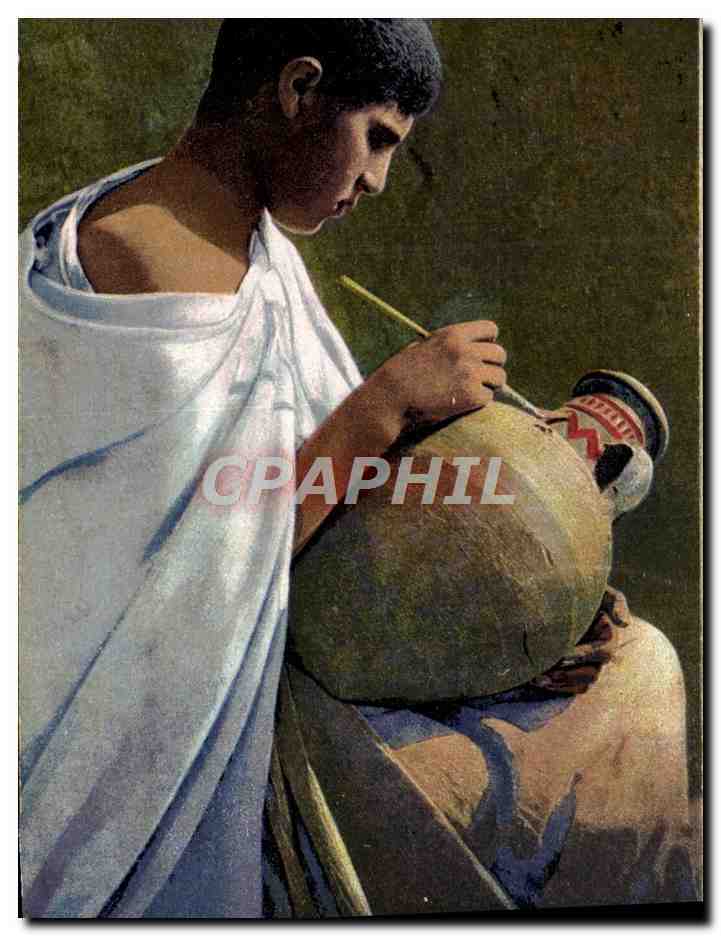 CPA Potier Poterie Potier Damas
