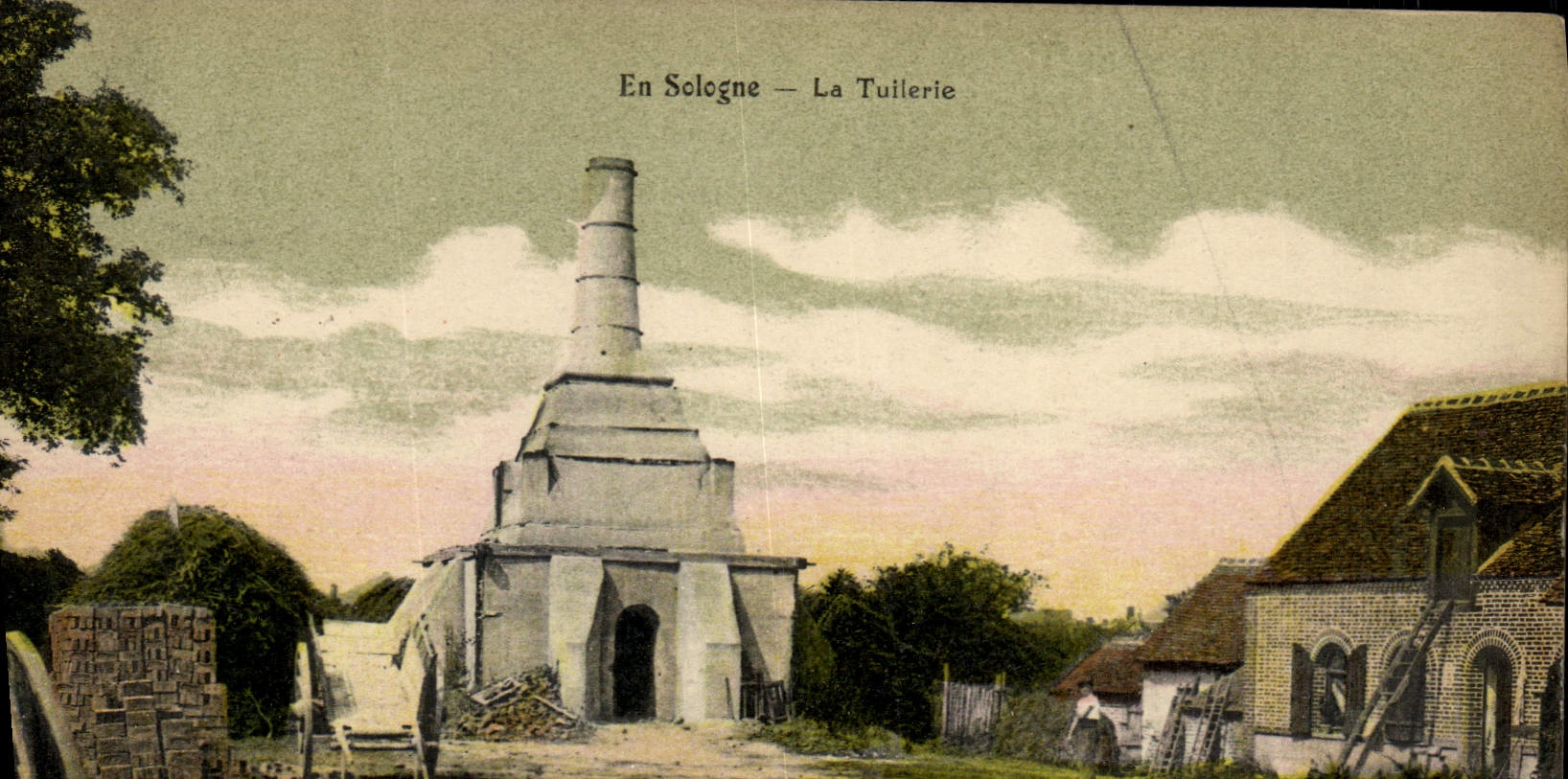En Sologne — La Tuilerie — Éditeur L. Lenormand, Orléans