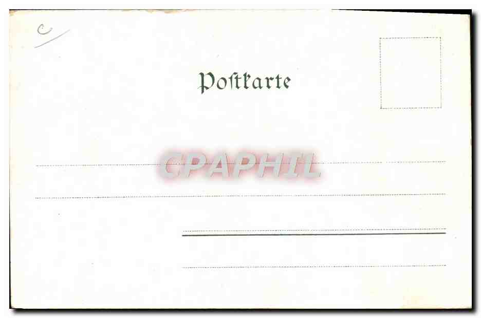 CPA Photographie Fatale Sorung Folklore  — Rückseite