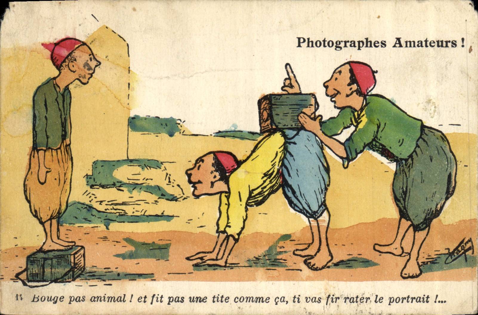 CPA Photographie Photographes amateurs Afrique du Nord