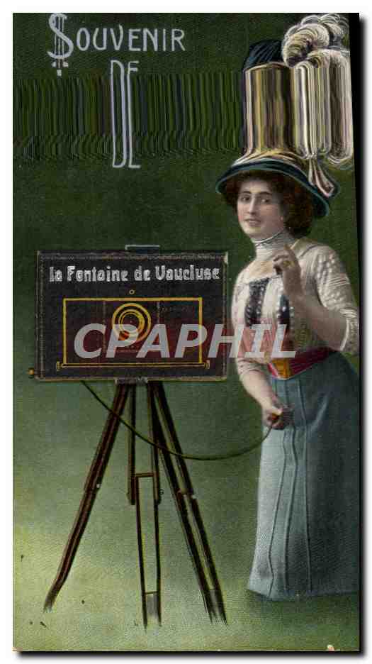 CARTE SYSTEME Photographie Fontaine du Vaucluse