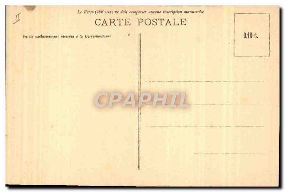 CPA Photographie Vieil homme — Verso