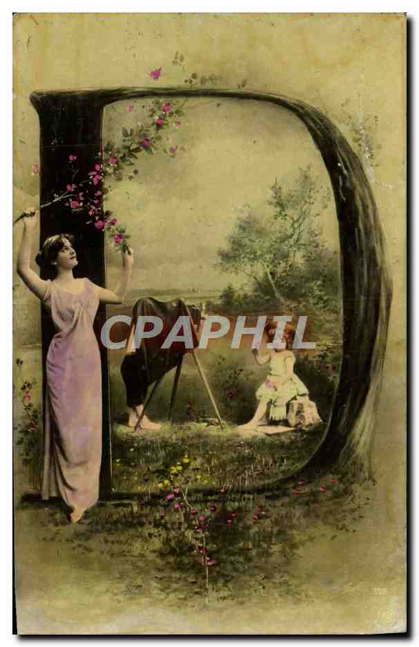 CPA Photographie Femme Enfant