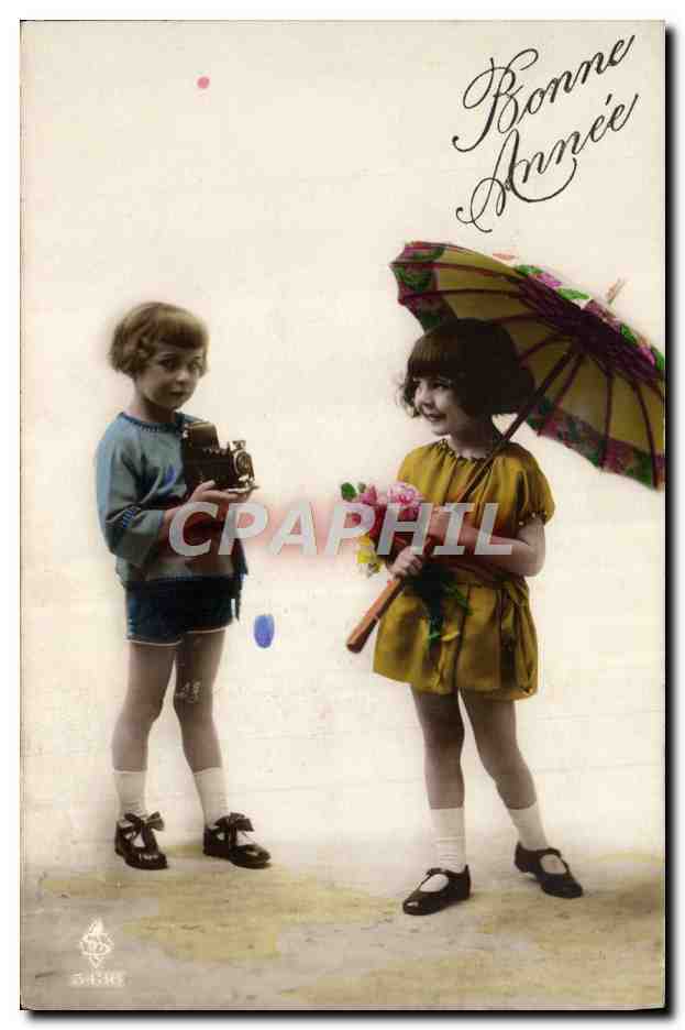 CPA Photographie Enfants