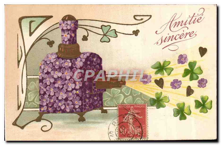 CPA Photographie Fleurs