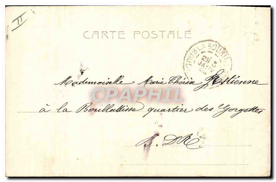 CPA Photographie Enfant — Verso