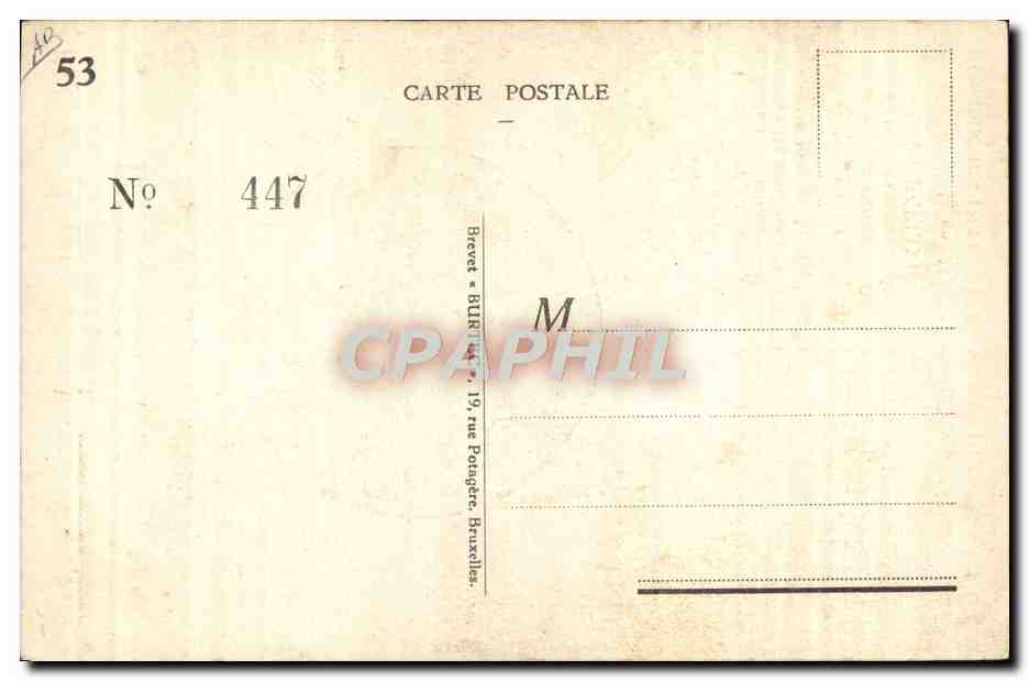 CPA Photographie La photo mysterieuse Chien  — Rückseite