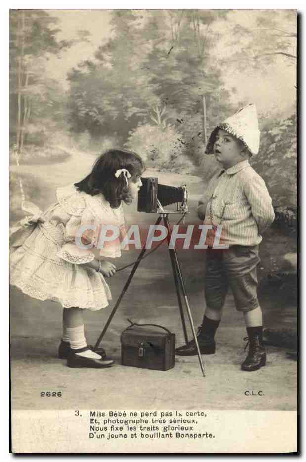 CPA Photographie Enfants