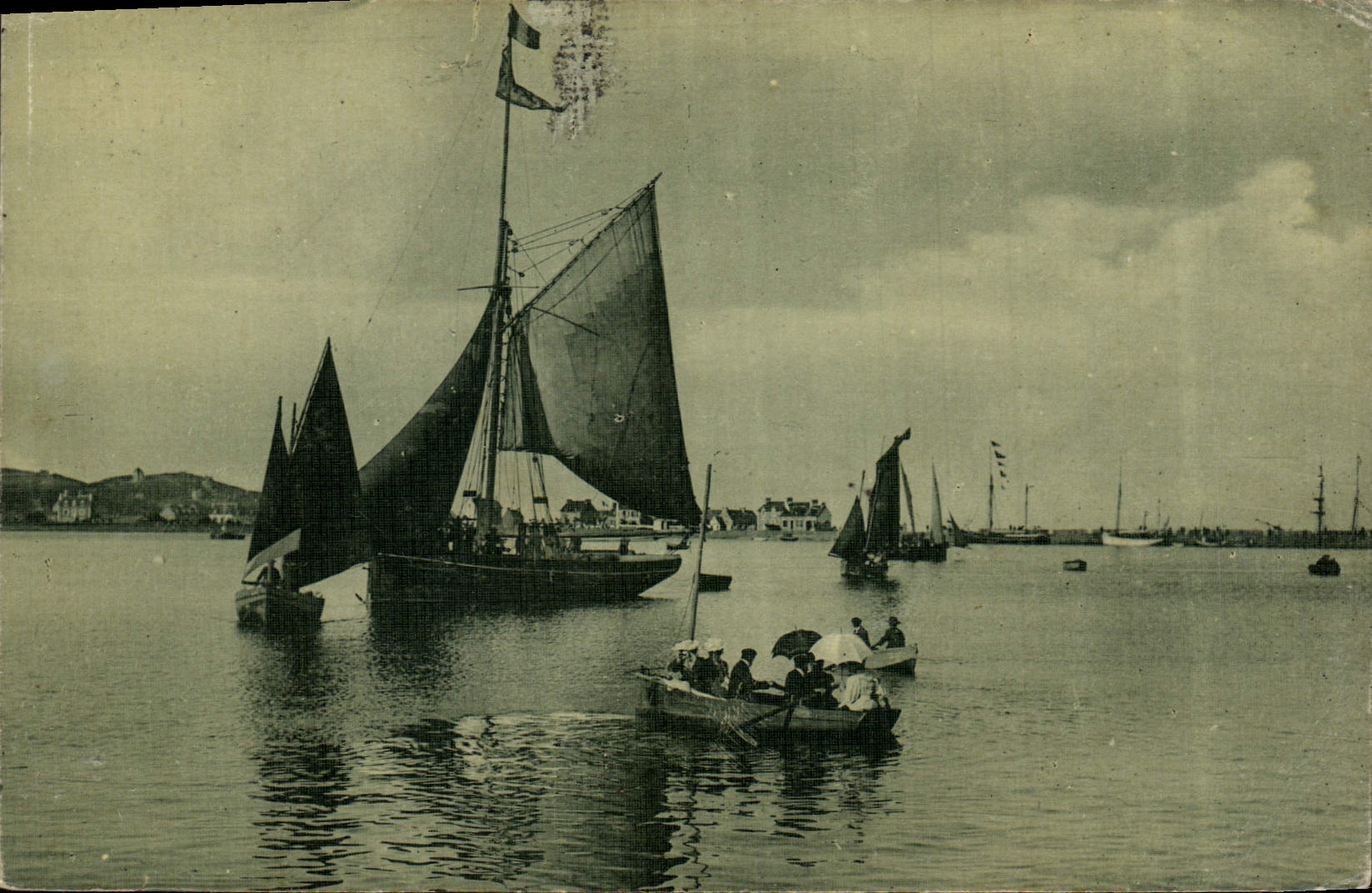 CPA Bateau de peche