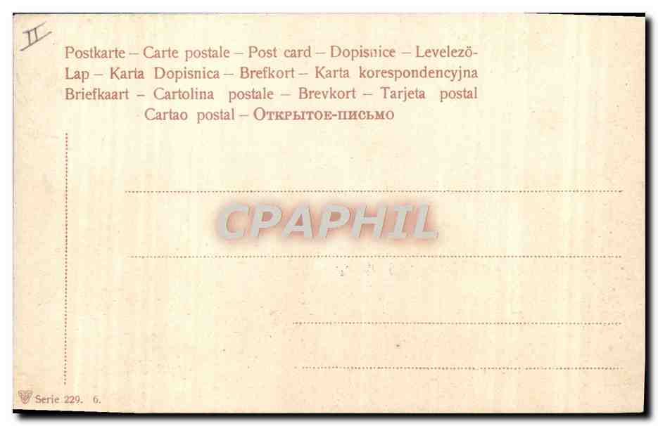 Bateau à voiles — Japon — CPAPHIL, série 229, n°6 — Reverso