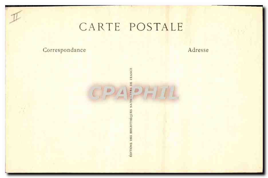 CPA Napoleon 1er Lettre de Napoleon a Marie Louise — Verso