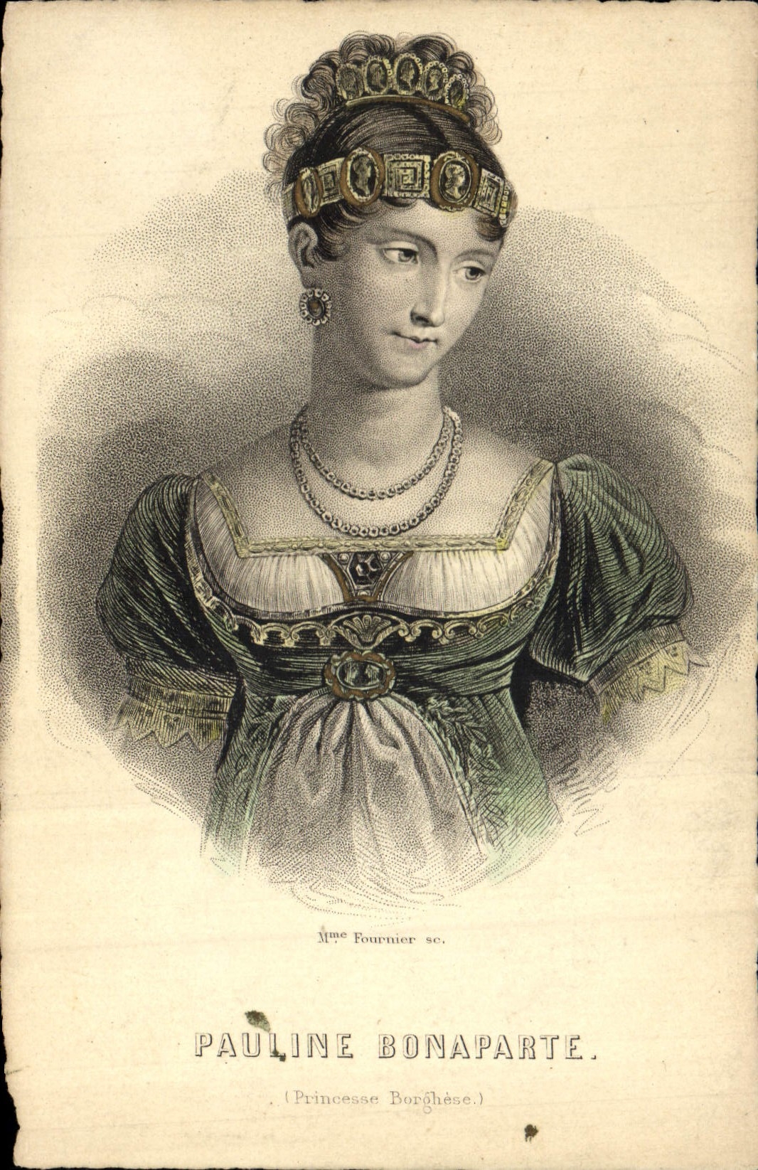 CPA Napoleon 1er Pauline Bonaparte Princesse Borghese