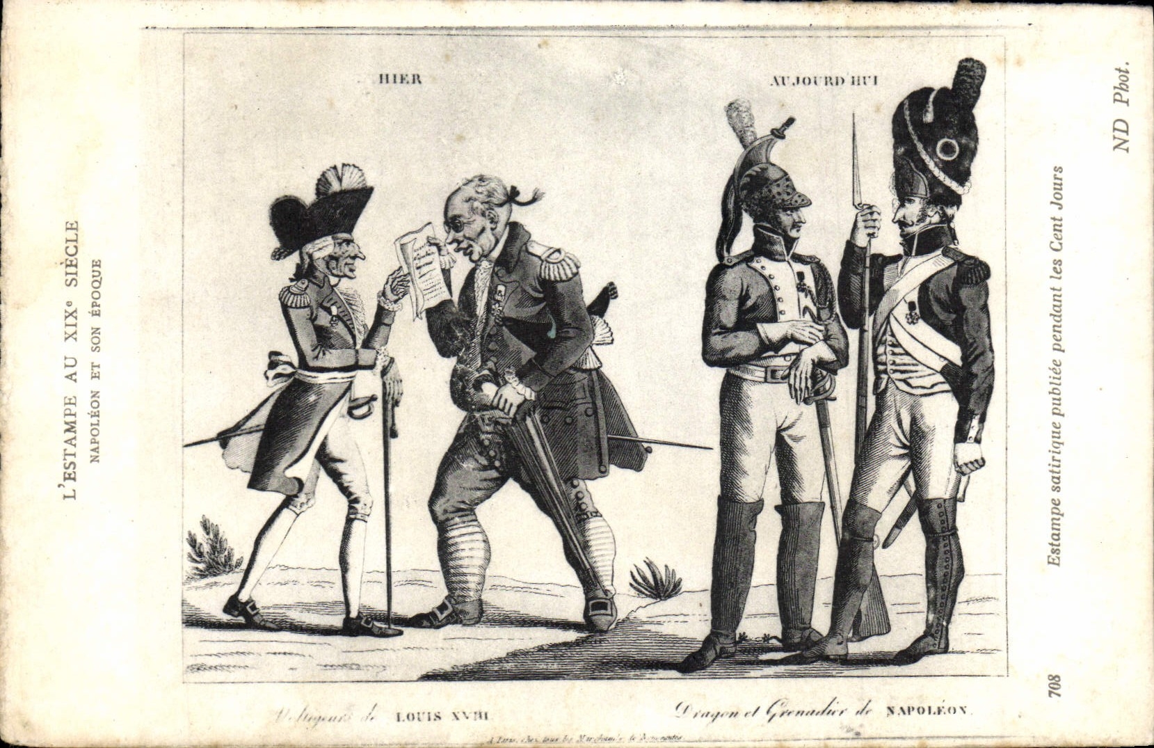 CPA Napoleon 1er et son epoque Cent Jours