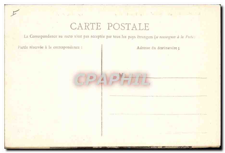 CPA Mort de Pitt Caricature Diable — Rückseite