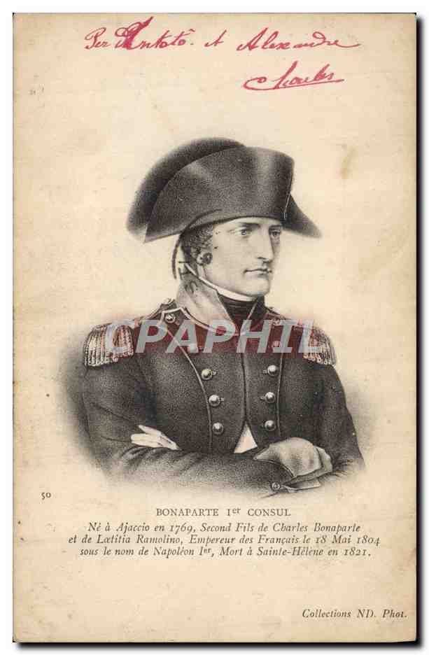 CPA Napoleon 1er