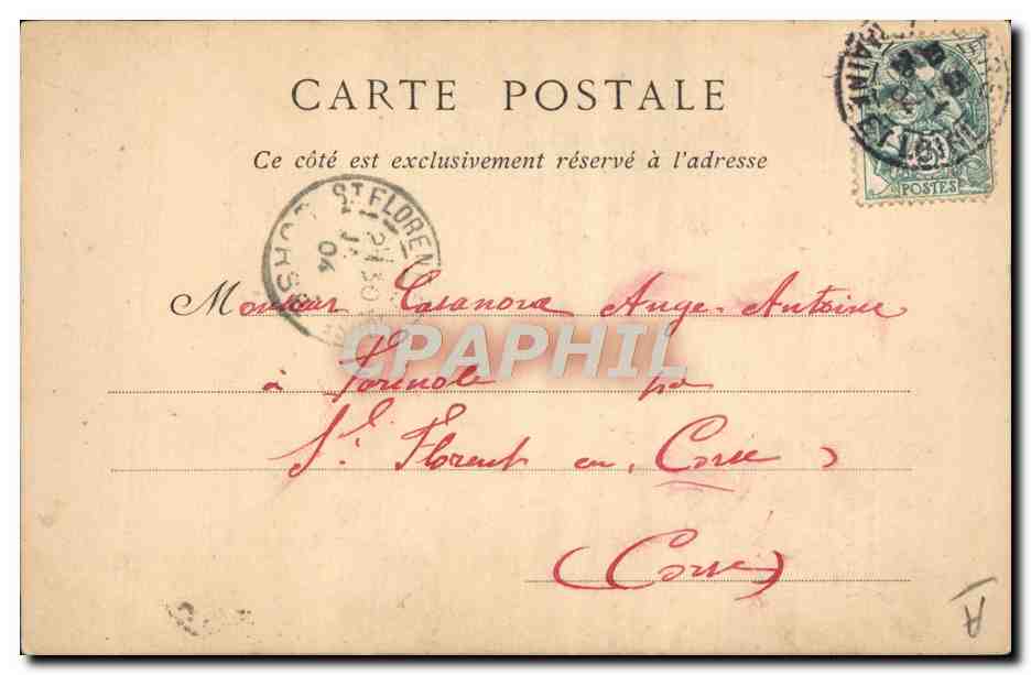 CPA Napoleon 1er — Rückseite