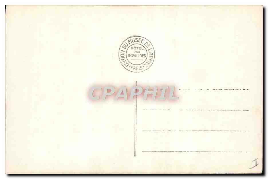CPA Napoleon 1er sur le rocher de Ste Helene Malmaison — Rückseite