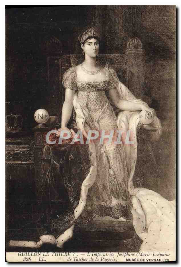 CPA Napoleon 1er Guillon le Thiere L'imperatrice Josephine Musee de Versailles