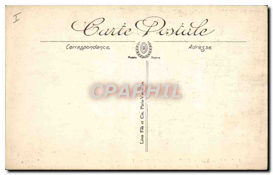 CPA Napoleon 1er Rouget Mariage de l'Empereur et de Marie Louise au Louvre Musee de Versailles — Rückseite