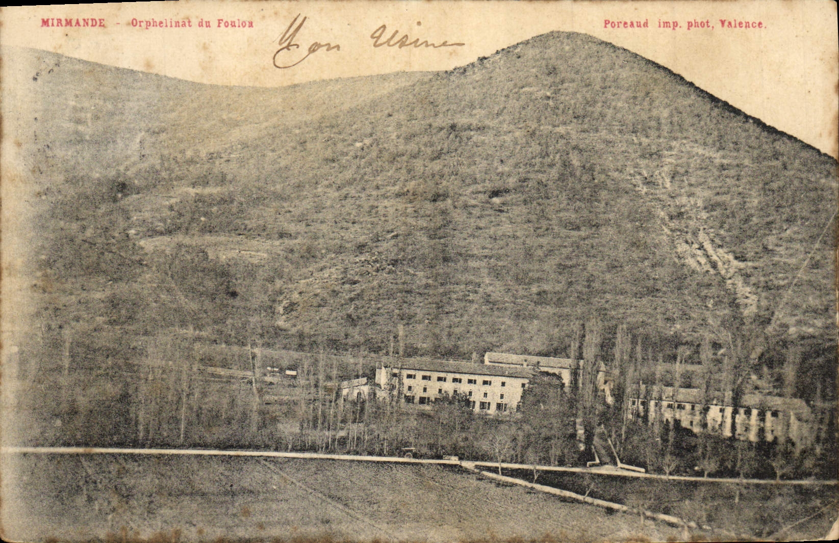 CPA Enfants Mirmande Orphelinat du Foulon 