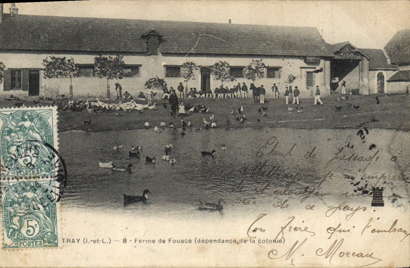 Fattoria di Fouacé — dipendenza della colonia — TRAY (I.-et-L.) — 8