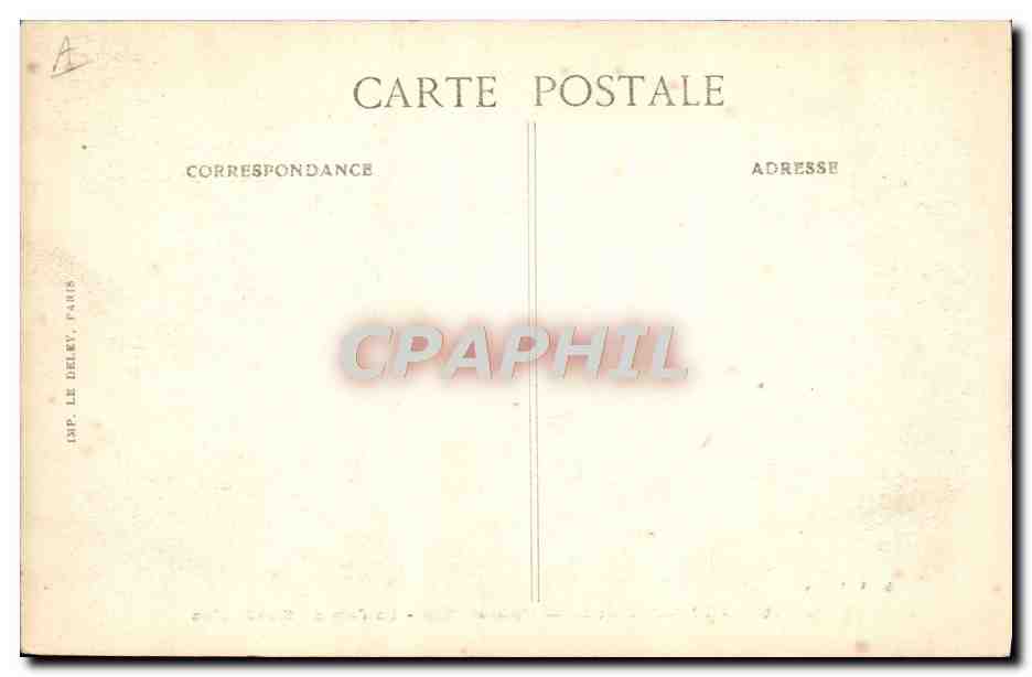 CPA Enfants Boissy l'Aillerie L'oiseau bleu Un coin du grand salon  — Rückseite